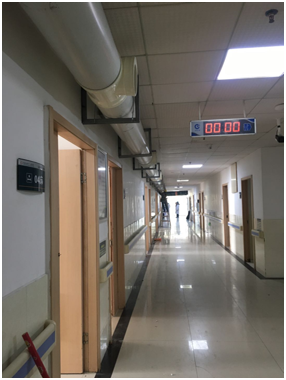 长沙县第一人民医院3#楼隔离病房  增长新风技术规划注明